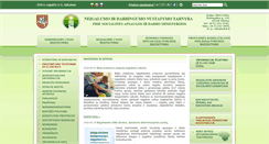 Desktop Screenshot of ndnt.lt